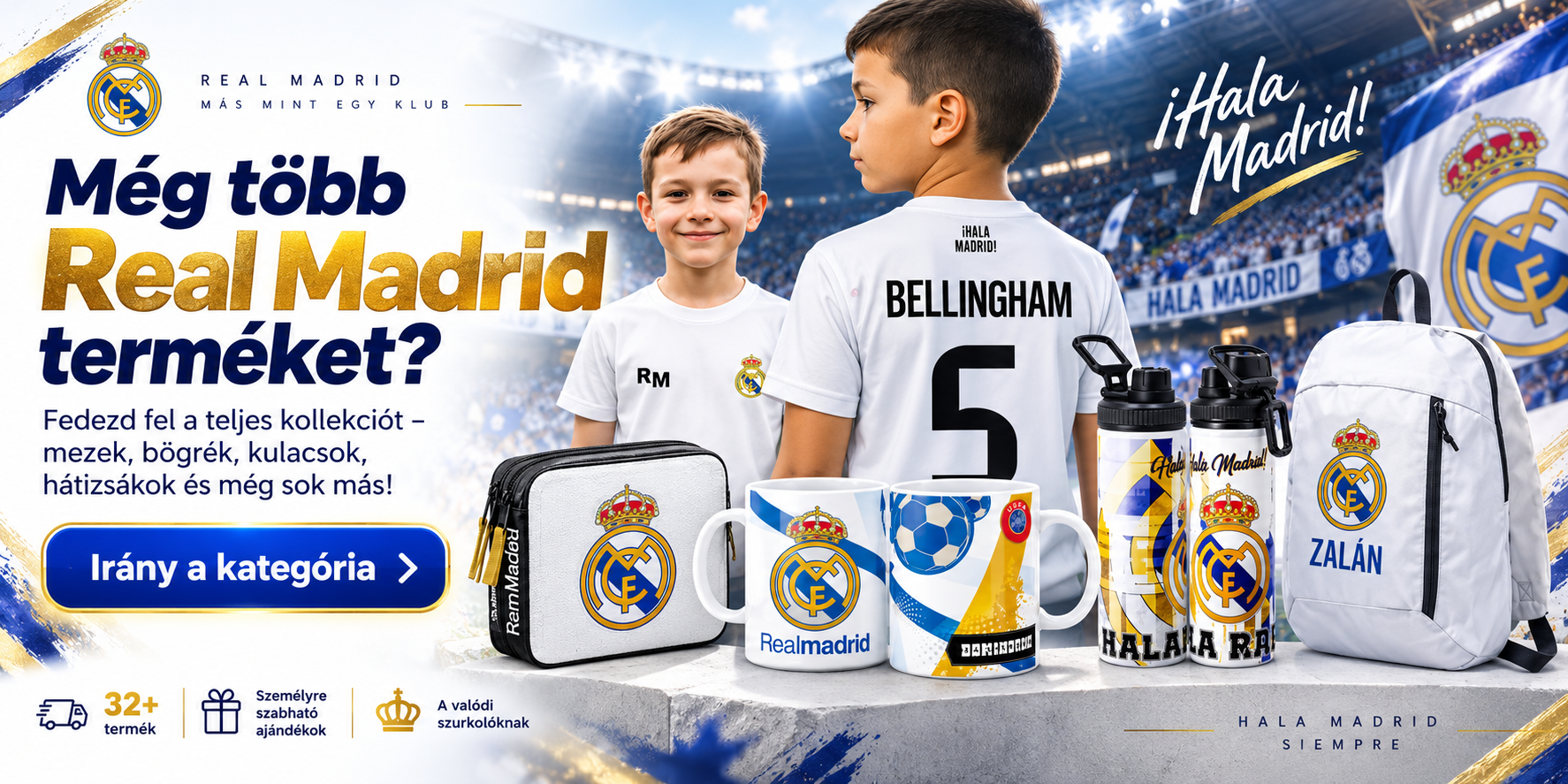 Real madrid termékek