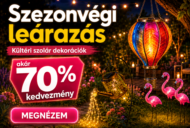 szezonvvégi leárazás