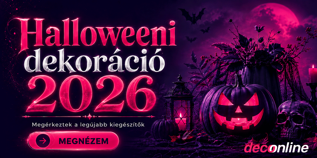 Halloween dekoráció 2026