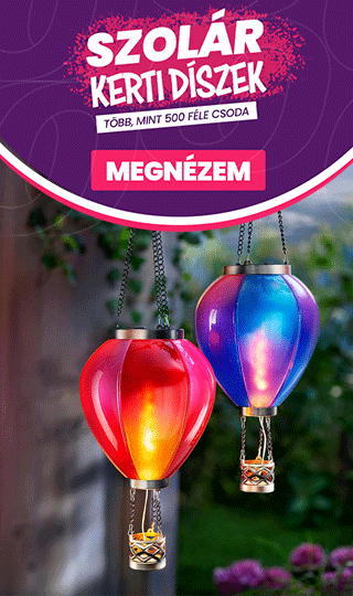 Napelemes kerti lámpa