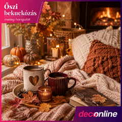 Kellékek őszi bekuckózós hangulathoz