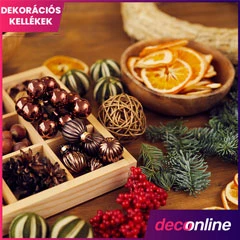 Dekorációs kellékek és alapanyagok