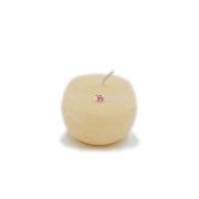 Adventi gyertya golyó paraffin 6cm krém 12 db-os szett