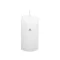 Adventi gyertya henger paraffin 5x9cm fehér 4 db-os szett