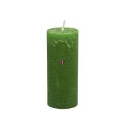 Gyertya henger paraffin 5x12cm fenyőzöld 4 db-os szett