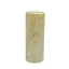 Adventi gyertya henger paraffin 7x18cm arany 4 db-os szett