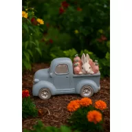 XL Cuki nyúl figura teherautóval 26 cm