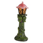 Tündérkert kandeláber virággal, zöld 12,6 cm