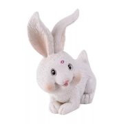 Cuki mosolygós Nyúl figura fehér 7 cm