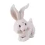 Cuki mosolygós Nyúl figura fehér 7 cm