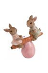 Cuki nyúl figurák répán 13,5 cm