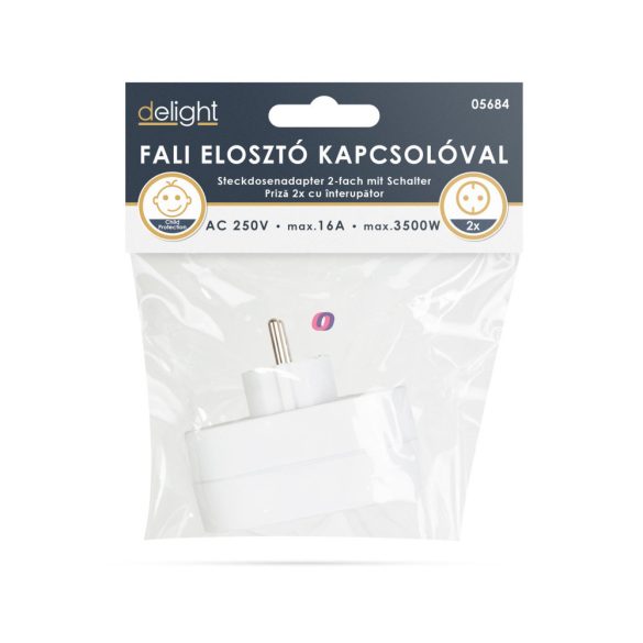 2 -es fali elosztó kapcsolóval