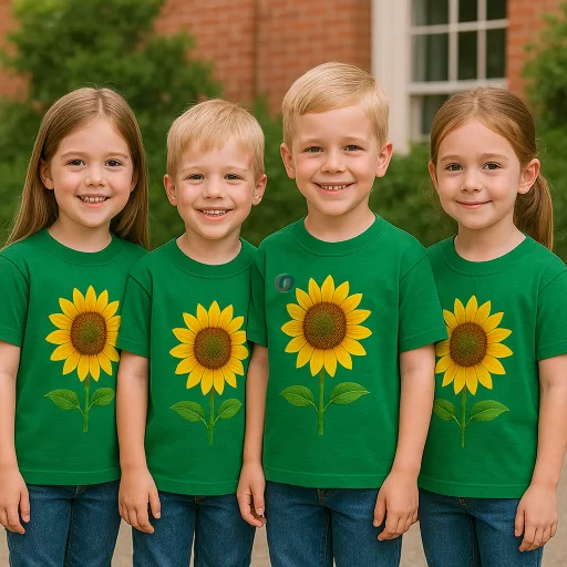 Óvodás csoport póló egyedi mintával, 100% pamut többféle szín, 92-164 méretig minimum 10 db