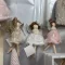Angyal, akasztós textil 17 cm többféle, választható