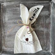   Egyedi, névre szóló Húsvéti szütyő 25*15 cm filc, 4 féle választható kivitel