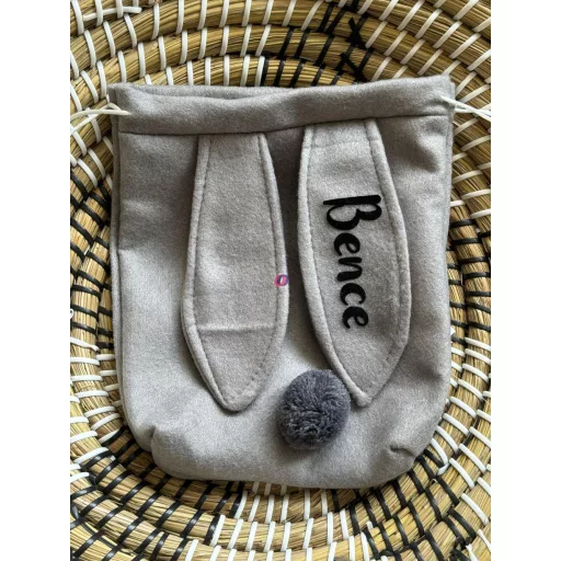 Egyedi, névre szóló Húsvéti hátizsák/szütyő gyerekeknek kétféle színben