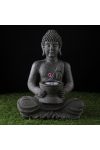 Napelemes lámpa buddha szobor 31 cm