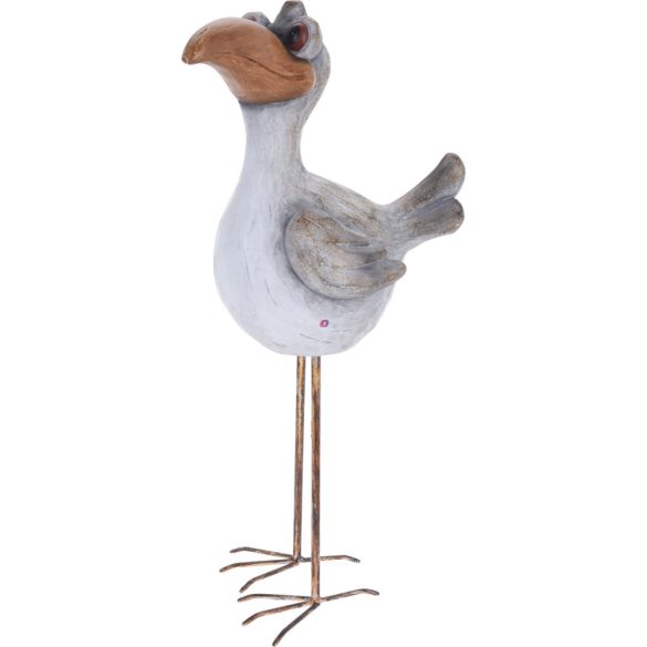 XL Prémium Kerti figura Dodó madár fém 70 cm
