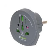Q2 power Utazóadapter World to Europe" Q2"