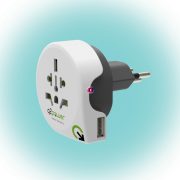   Q2 power Utazóadapter World to Switzerland USB" Q2"