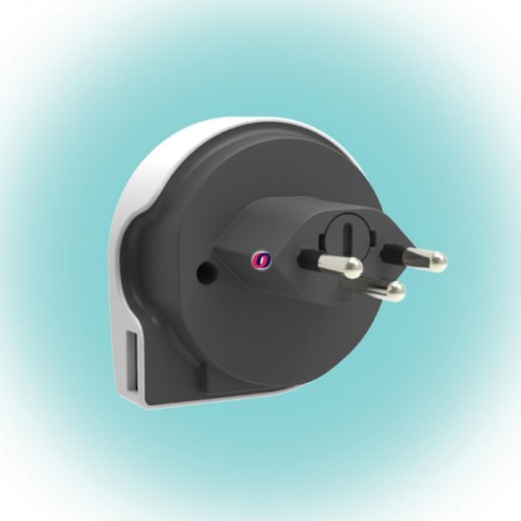 Q2 power Utazóadapter World to Switzerland USB" Q2"