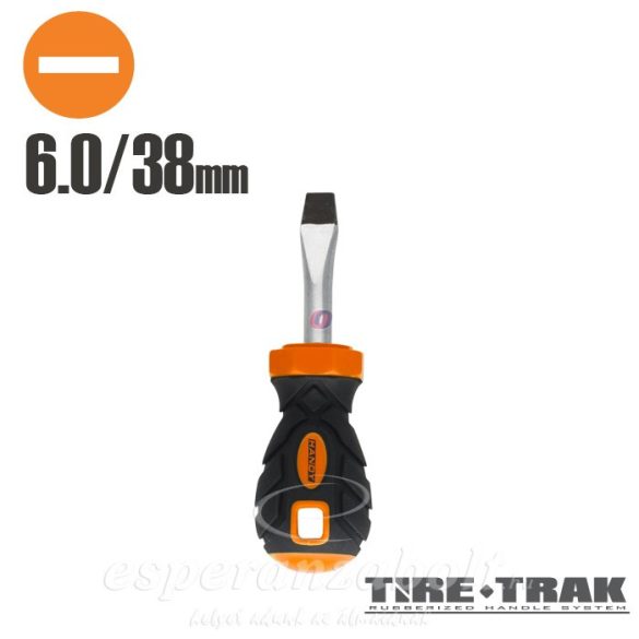Csavarhúzó sima 6.0 38mm