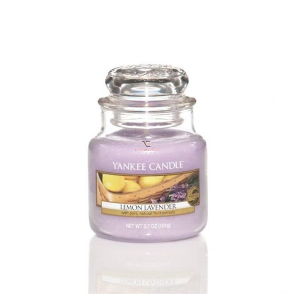Kis illatgyertya üvegben Lemon Lavender Yankee - 1073483E