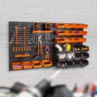 XXL Fali rendszerező, szerszámtartó 4 db tábla, 47 x 27 cm   XXL Fali rendszerező, szerszámtartó 4 db tábla, 47 x 27 cm