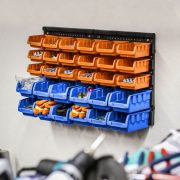   XXL Fali rendszerező dobozok - 30 műanyag doboz - 640 x 375 x 175 mm