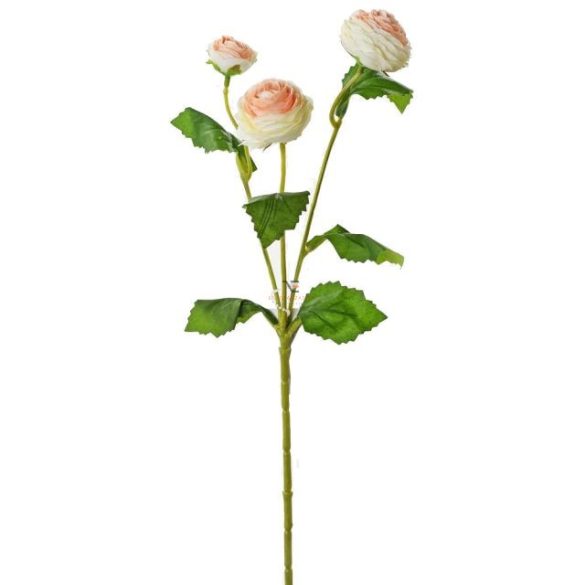Selyemvirág boglárka 43ccm rózsaszín