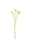 Selyemvirág mini szegfű 64 cm fehér