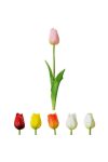 Selyemvirág tulipán 44cm színes 6 féle
