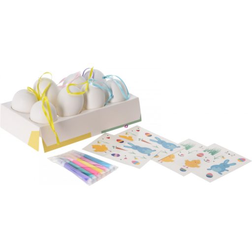 DIY Húsvéti tojásfestő készlet matrica szettel