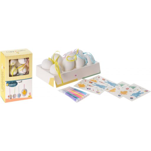 DIY Húsvéti tojásfestő készlet matrica szettel