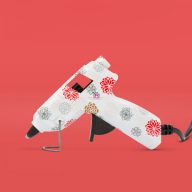   Ragasztópisztoly - 7 mm - kicsi, mintás - 220 - 240V - 15 W - 11098C