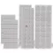 Öntapadós filcpárna 120 db / csomag - 11110WH