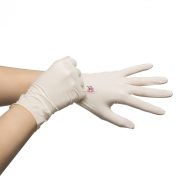 Latex kesztyű 10 db / csomag L-es méretben