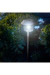 Napelemes kerti lámpa leszúrható, hidegfehér 45 x 12,5 cm