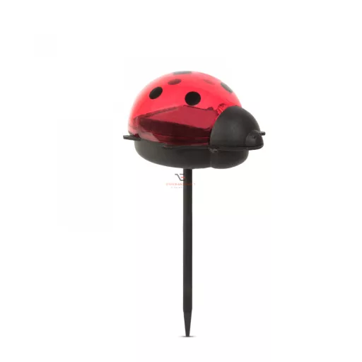 Kerti szolár lámpa katica szett 2 db-os 75 x 60 x 156 mm