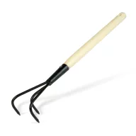 Kerti szerszám - talajlazító - 50 cm - fa nyéllel