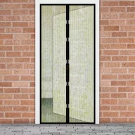 Szúnyogháló függöny ajtóra 100x210cm virág mintás
