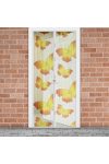 Szúnyogháló függöny ajtóra mágneses 100 x 210 cm Sárga pillangós