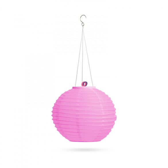 Szolár lampion - 3 színben - hidegfehér LED - 28 cm