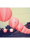 LED-es lampion  1 LED piros 2 x AAA