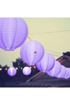 LED-es lampion  1 LED lila 2 x AAA