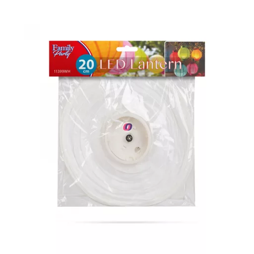 LED-es lampion  1 LED fehér  2 x AAA