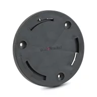   LED-es leszúrható / fali szolár lámpa - kör alakú - SMD LED - hidegfehér - 12 cm