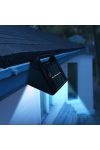 Szolár ereszcsatorna reflektor lámpa fény - 6 hidegfehér SMD LED - fekete