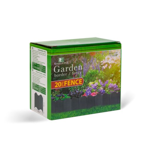 Virágágyás szegély / kerítés - 3m hosszú