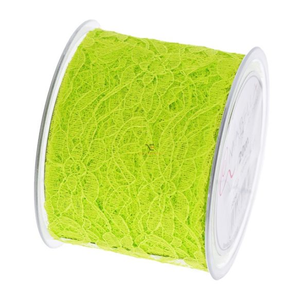 Szalag textil Ribe 70mmx20m zöld